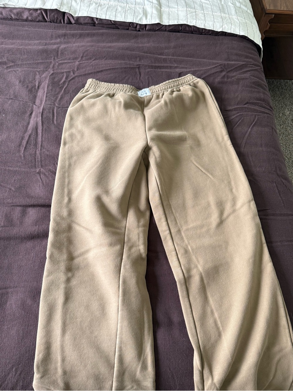 Parke by Chelsea parke brown size medium boxer pants sweat pants